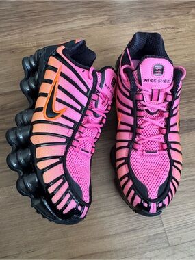 New Women’s Nike Shox TL Fade Sneakers
